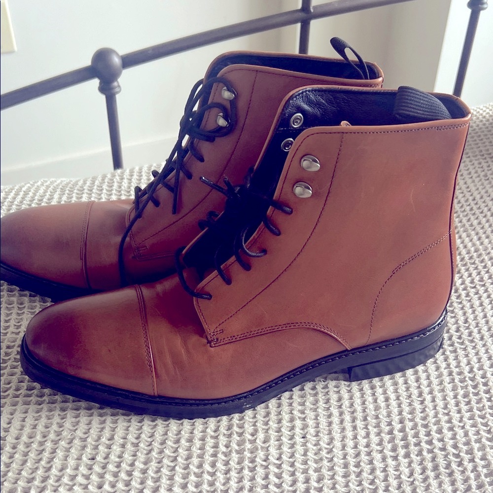 Cole Haan Men’s Cognac-Colored Boots